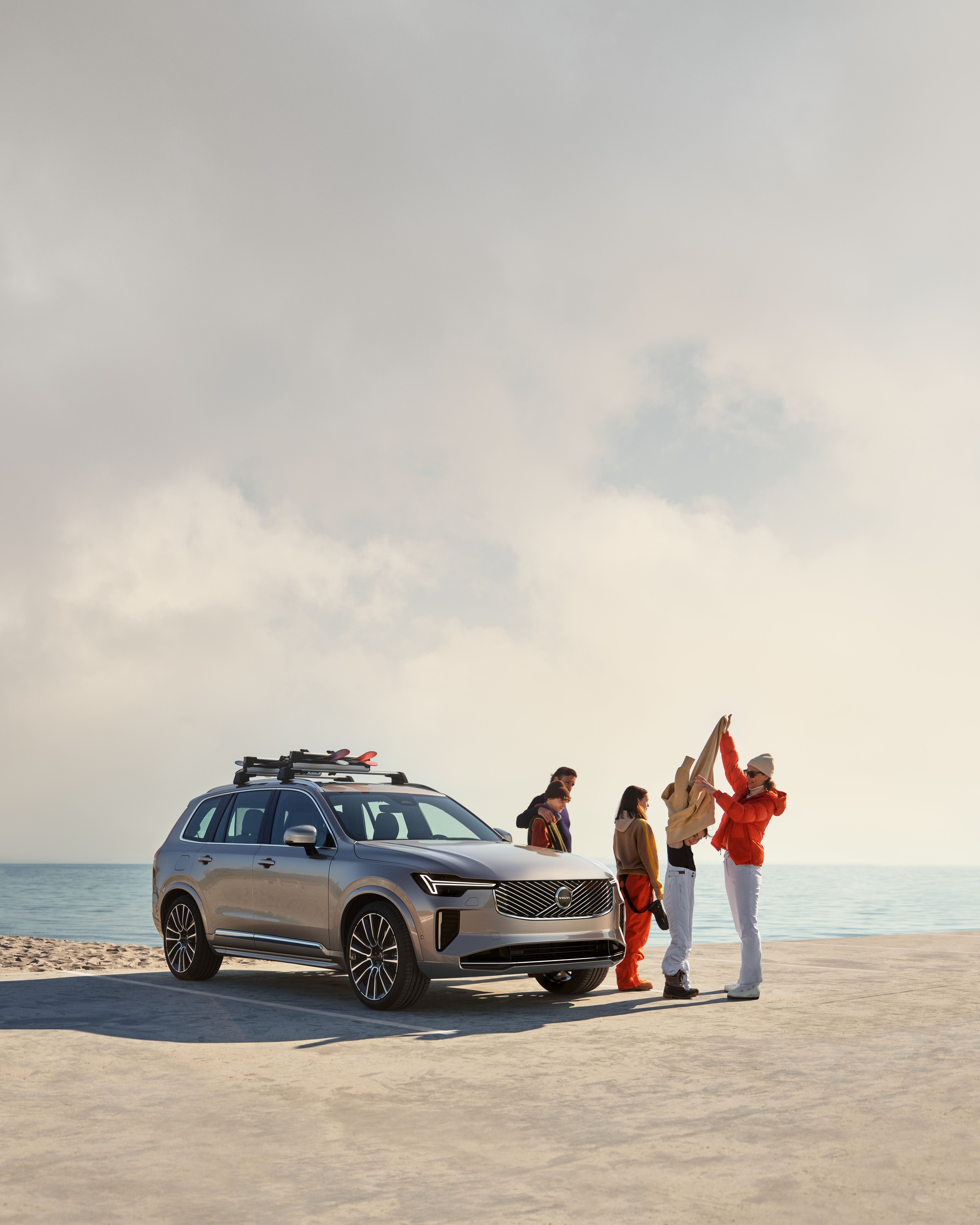Hero Image for Volvo Accident Assistance, depicting a car on the road
